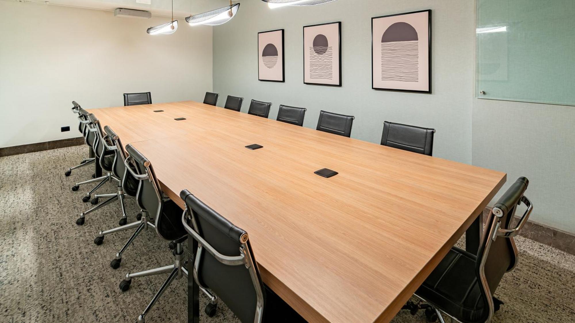 فندق وأجنحة هوليداي إن سانتو دومينجو المظهر الخارجي الصورة A conference room